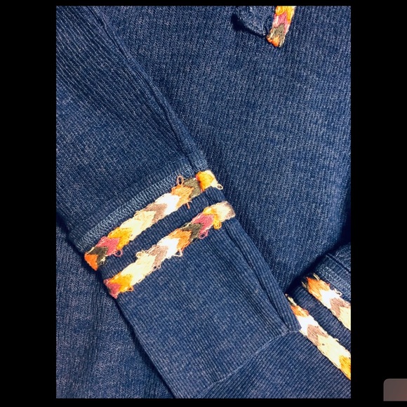 Free People Blue Thermal - Picture 5 of 6